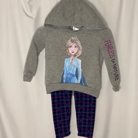 Disney Other - Disney Frozen 2 Hoodie legging set